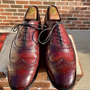Allen Edmonds McAllister Merlot 9D